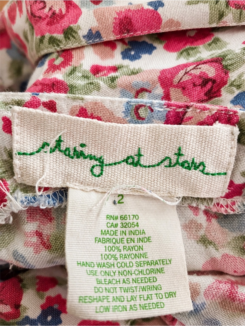 Urban Outfitters Staring At Stars Cross-back Romper 90s Floral Backless Playsuit - Picture 15 of 16